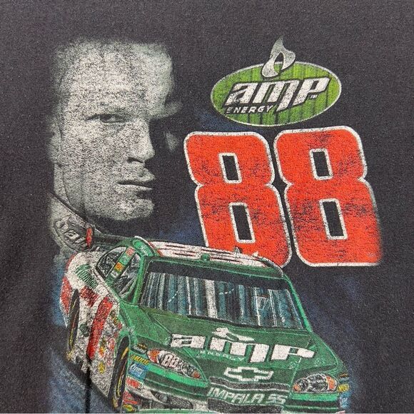 2008 y2k T-shirt XXL Dale Earnhardt Jr. 88 Nascar Amp Energy  Promo T-Shirt 2XL - Picture 10 of 11